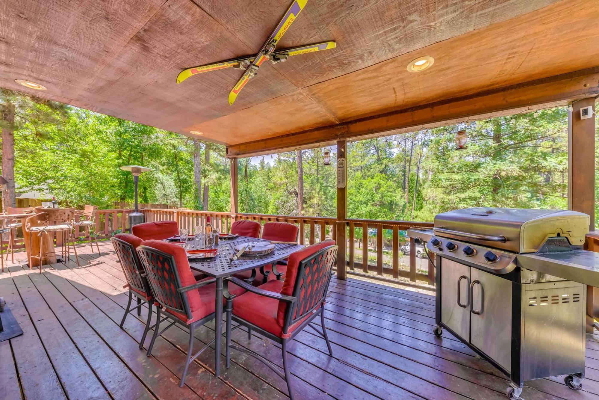Unique Bear Country Cabin In Ruidoso With Hot Tub! Esterno foto